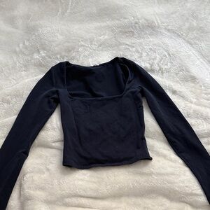 navy garage portia longsleeve. adorable and great condition. size xs